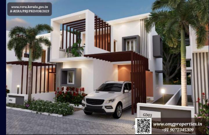3 BHK Villa for Sale in Kalmandapam, Palakkad